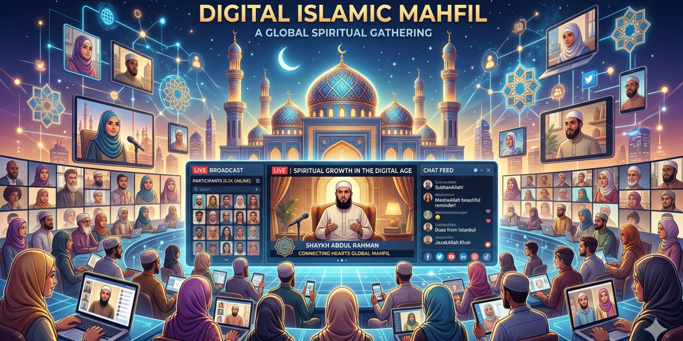 🌙 mahfil.site – Islamic Mahfil Online Platform for Spiritual Growth