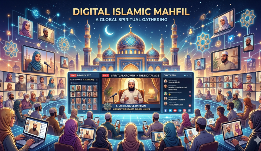 🌙 mahfil.site – Islamic Mahfil Online Platform for Spiritual Growth